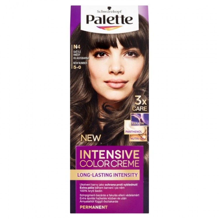Palette IC N4 světle hnědá | Barvy na vlasy